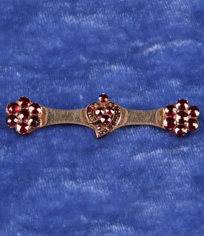 Garnet Bar Pin