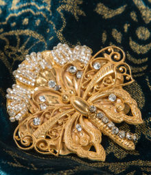 Miriam Haskell Brooch