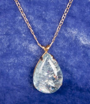 Aquamarine Collector's Stone Pendant