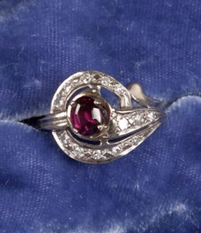 Fuschia Ruby Ring