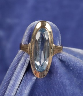 Aquamarine Ring