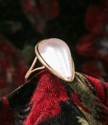 Mabé Pearl Ring